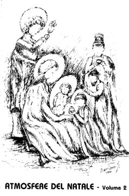 La copertina della musicassetta (disegno di Giuseppe Manzoni)